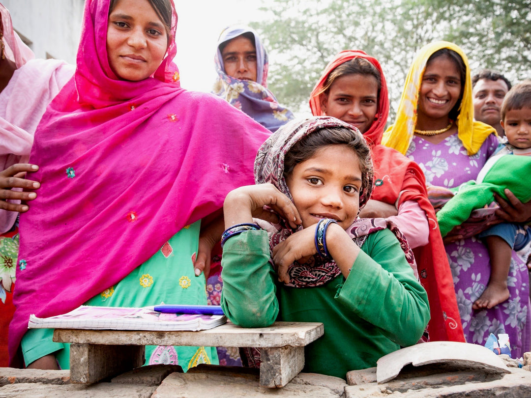 Mother and daughter in India supported by Girl Rising education initiative