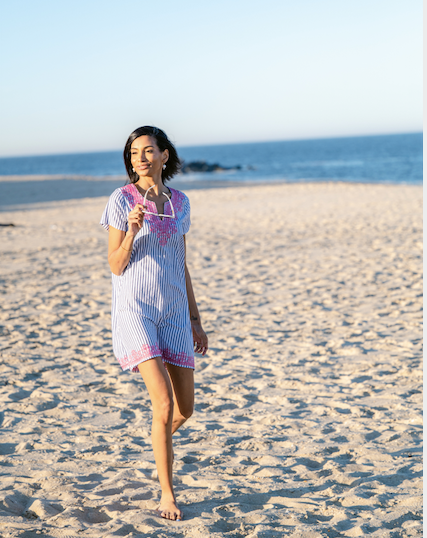 Fuchsia sales shift dress